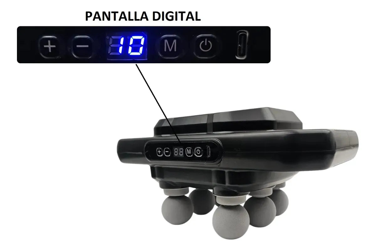 Masajeador Corporal 4 Cabezales